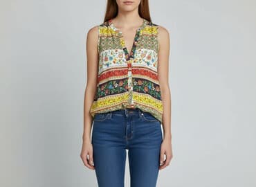 koszulka z zetorem: TU Woman, Bluzka damska, L — 7