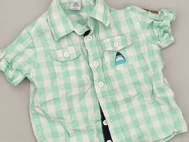 sukienka biala koronkowa: Shirt 1.5-2 years, condition - Perfect, pattern - Cell, color - Turquoise — 1