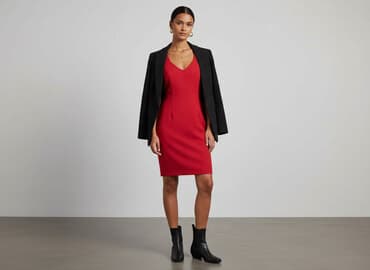 sukienka reserved czerwona: Reserved, Sukienka damska, rozmiar S — 1