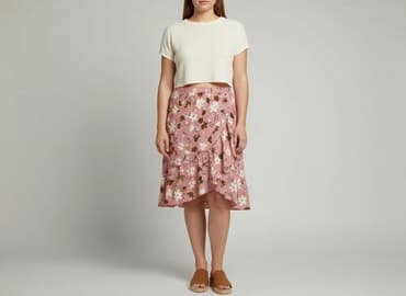 shein spódnice jeansowe plus size: Shein, Spódnica damska, rozmiar XL — 6