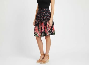 spódnice midi z rozcięciem w kwiaty: Atmosphere, Спідниця жіноча, розмір M — 1