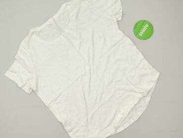 t shirt basic hm: H&M, T-shirt damski, rozmiar L — 4