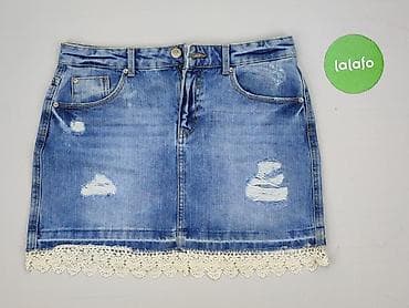 spódnice jeansowe massimo dutti: Denim, Spódnica damska, rozmiar S — 2