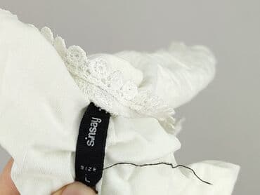 sinsay bluzki z krótkim rękawem: Sinsay, Bluzka damska, rozmiar L — 4