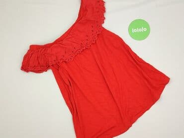 bluza z czerwonym napisem: Yessica, Bluzka damska, S — 2