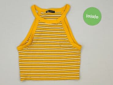 top z odkrytymi ramionami stradivarius: Zara, Top damski, M — 2