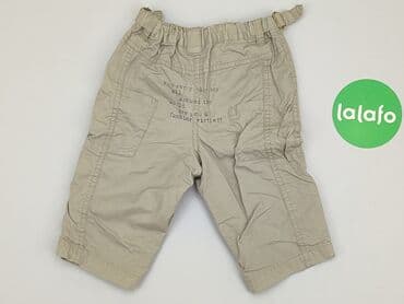 ubrania dla dzieci z traktorem: Baby material trousers, 6-9 months, 68-74 cm, condition - Good — 3