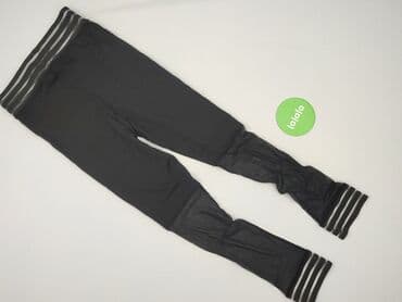 czarne legginsy sportowe z wysokim stanem: Leggings, Legginsy Sportowe damskie, rozmiar S — 3