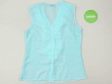 koszulka z dekoltem karo: Terranova, Bluzka damska, S — 4