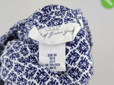 hm bluzki z krótkim rękawem: H&M L.O.G.G., Bluzka damska, rozmiar S — 4