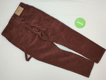 szeroki czerwony pasek do sukienki: Alcott, Spodnie dla mężczyzn, rozmiar S — 3