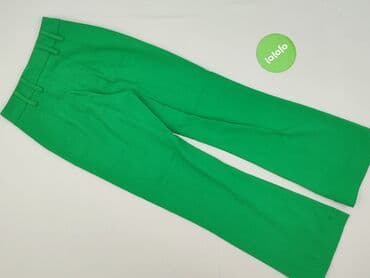 brązowe szerokie spodnie bershka: Bershka, Spodnie materiałowe damskie, rozmiar 2XS — 3