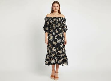 sklep internetowy z sukienkami dla puszystych: Qed London, Sukienka damska, rozmiar L — 7