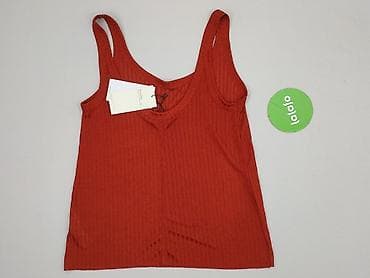 pull and bear white top: Bershka, Top damski, rozmiar S — 3