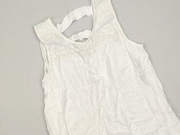 czerwony stanik pod białą bluzkę: Bluzka damska, rozmiar S — 1