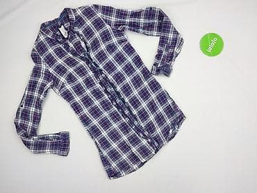 niebieska bluza pull and bear: Reserved, Koszula damska, rozmiar S — 2