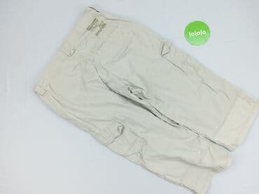 stradivarius cargo: 3/4 length trousers for men, size S — 3