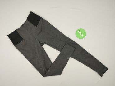 beżowe legginsy h: Legginsy Eleganckie damskie, rozmiar M — 2
