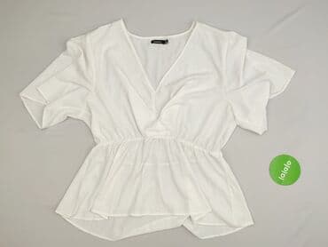 jeansy damskie podarte: Boohoo, Women's blouse, size 4XL (EU 48) — 2