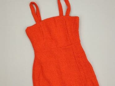 sinsay pomarańczowa sukienka: Sinsay, Sukienka damska, rozmiar 2XS — 2