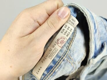 dżinsy z dziurami: Zara, Jeans for women, size S (EU 36) — 4
