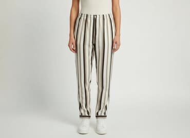 spodnie od piżamy pepco: Spodnie materiałowe damskie, rozmiar S — 1