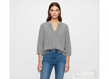 elegancka bluzka do karmienia piersią: H&M, Bluzka damska, rozmiar XS — 7