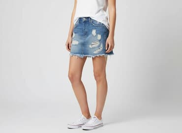 spódnice dżinsowe tommy hilfiger: H&M, Spódnica damska, rozmiar S — 8