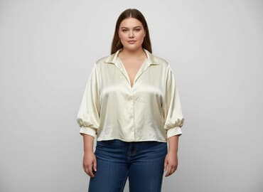 bluzki w stylu japonskim: Bluzka damska, rozmiar 5XL — 7