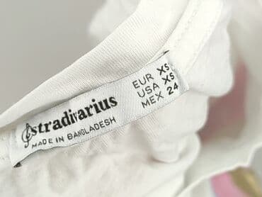 koszulka piłkarska stradivarius: Stradivarius, T-shirt damski, rozmiar XS — 4