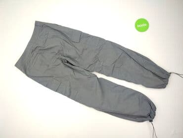 woskowane legginsy z wysokim stanem zara: Sinsay, Spodnie materiałowe damskie, rozmiar S — 3