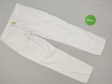 damskie spodnie chinosy: Spodnie materiałowe damskie, rozmiar L — 2