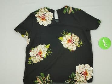 bluzki czarne krótki rękaw: ONLY, Bluzka damska, rozmiar L — 3