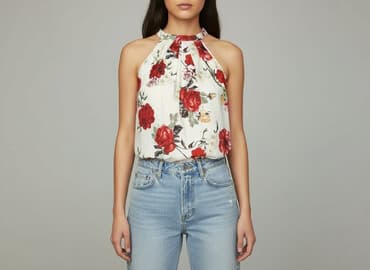 shein czarne bluzki: Shein, Bluzka damska, rozmiar M — 7