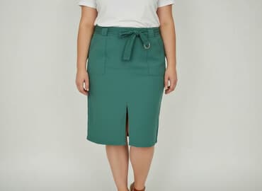spódnice ołówkowe zielone: Greenpoint, Women`s skirt, size XL — 1
