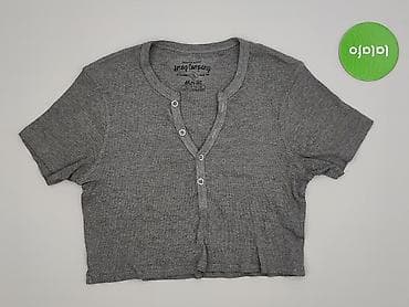 henley top: SMOG, Top damski, rozmiar S — 2