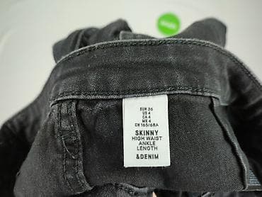 mickey jeans: H&M, Jeansy damskie, rozmiar S — 4
