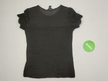 koronkowe bluzki z krótkim rekawem: Bluzka damska, rozmiar M — 3