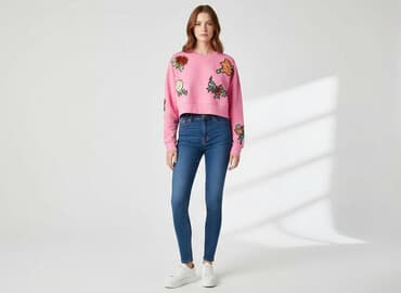 zara bluzy młodzieżowe: Zara, Bluza damska
, rozmiar S — 7