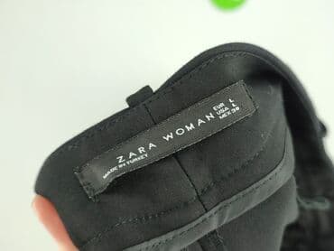 zara spodnie wyprzedaż: Zara, Spodnie materiałowe damskie, rozmiar L — 4