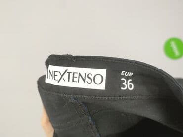 jeansy damskie podarte: In Extenso, Material trousers for women, size S (EU 36) — 4