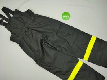 t shirt basic oversize: Męskie spodnie ogrodniczki robocze/ochronne z odblaskami - Kolor — 3