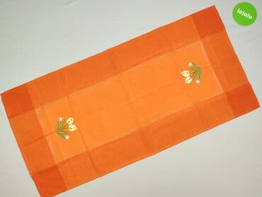 Dekoracje do domu: Obrus 95 x 45, kolor - Pomarańczowy, stan - Idealny — 2