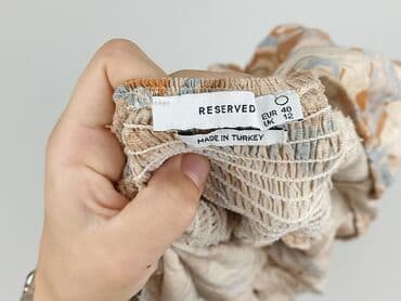 sukienka w geometryczne wzory h: Reserved, Sukienka damska, rozmiar L — 4