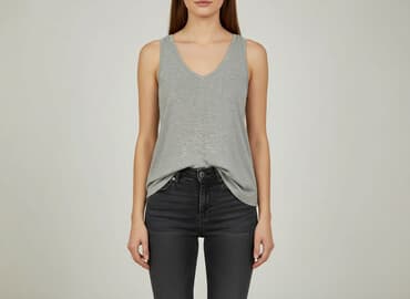 bluzka bez dekoltu: Women's blouse, size M — 1