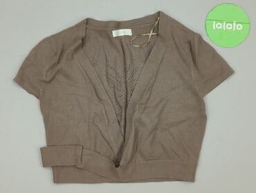 buty na koturnie z futerkiem: Promod, Kardigan damski, rozmiar M — 2