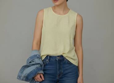 bluzki z odcieciem pod biustem: Bluzka damska, rozmiar M — 6