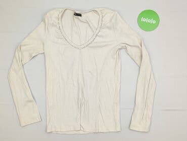 koszulki z długim rękawem damskie sisley: Sinsay, T-shirt damski, rozmiar M — 2