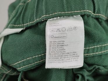 h m sweter w paski zielony: H&M, Spodnie materiałowe damskie, XL — 5