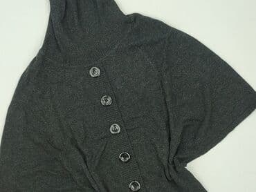 koszulka sweterkowa: Ponczo damskie, rozmiar L — 1